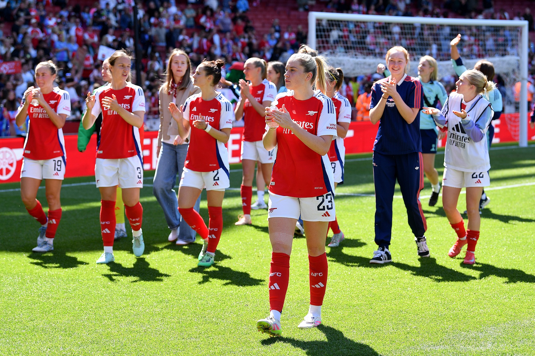 阿森纳女足在联赛中20场不败，创队史最长连续不败纪录