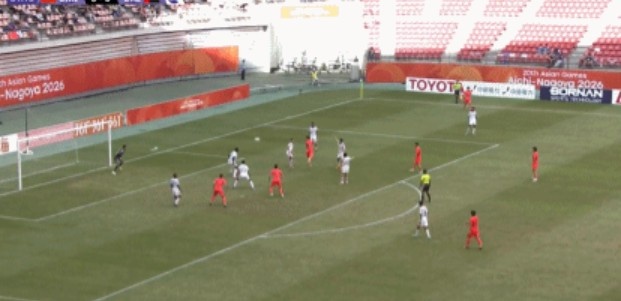 半场-U23国足0-0阿联酋U23 张玉宁造险按此比分国足将顺利晋级